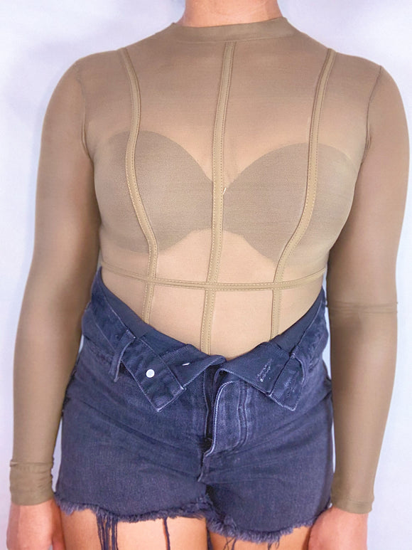 Viérge Mesh Bodysuit